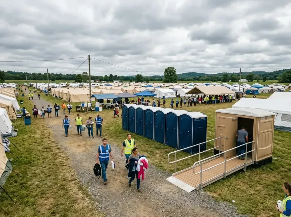 disaster-relief-camp-restrooms-010 — frequently asked questions, Dumpster & Portable Bathrooms Rental in Anthem, AZ